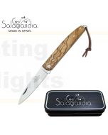 Salamandra A100011 Olive Wood Pocket Knife 175mm